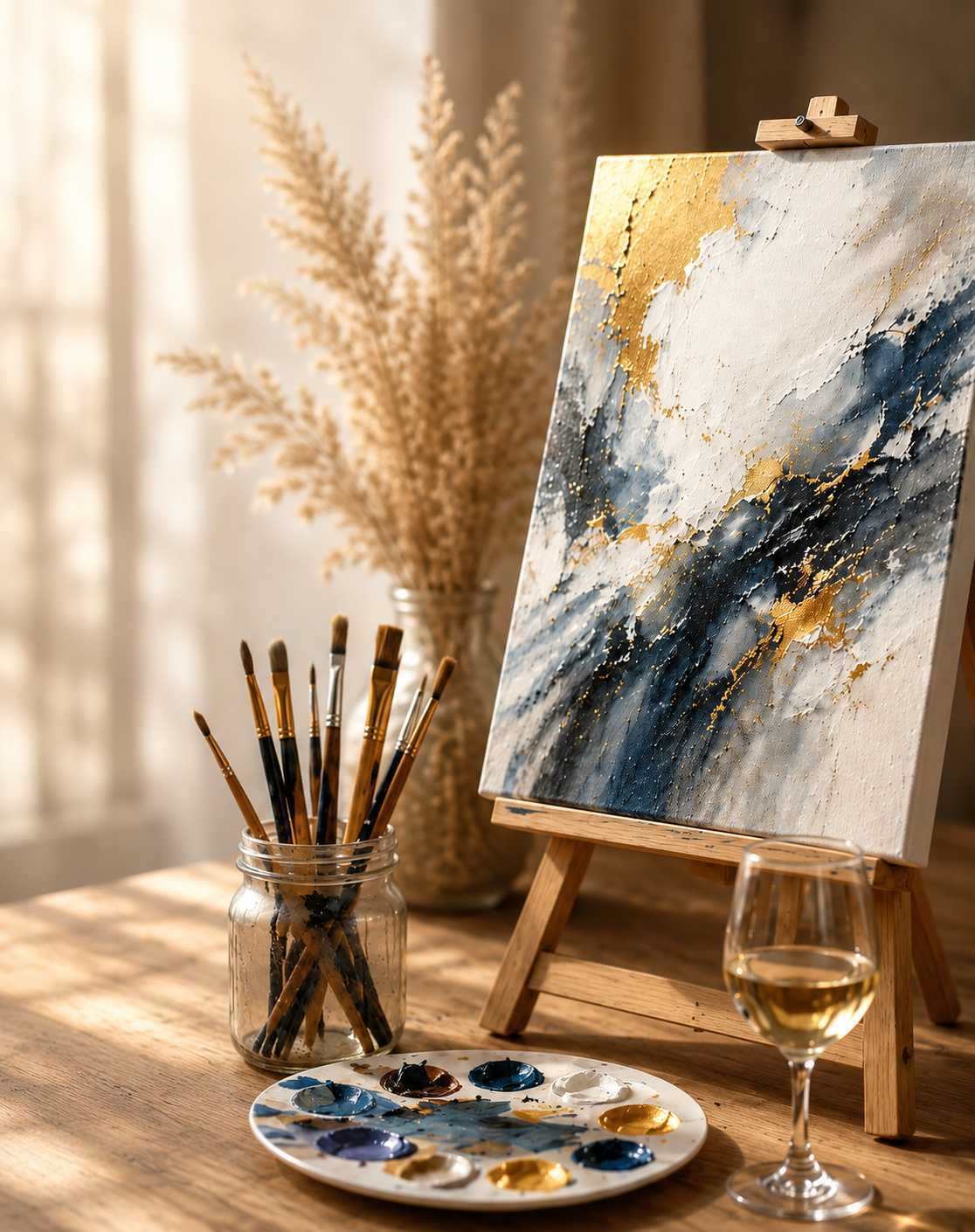 Chill and Paint experience at the Light Art Exhibition