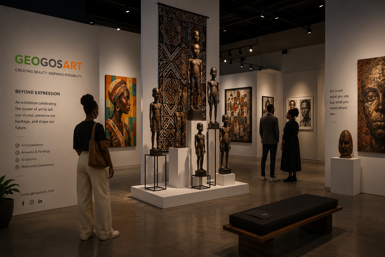 Geogosart exhibition preview